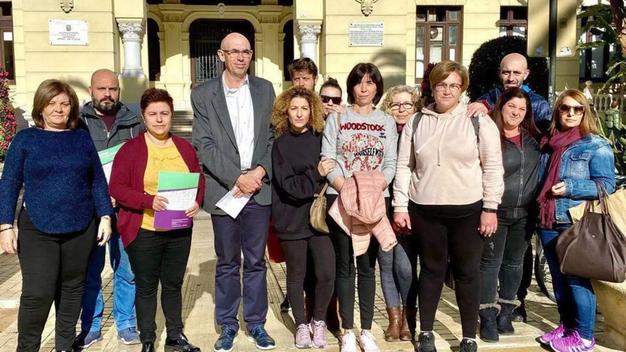 Adelante M&aacute;laga con trabajadoras del IMV. - vm