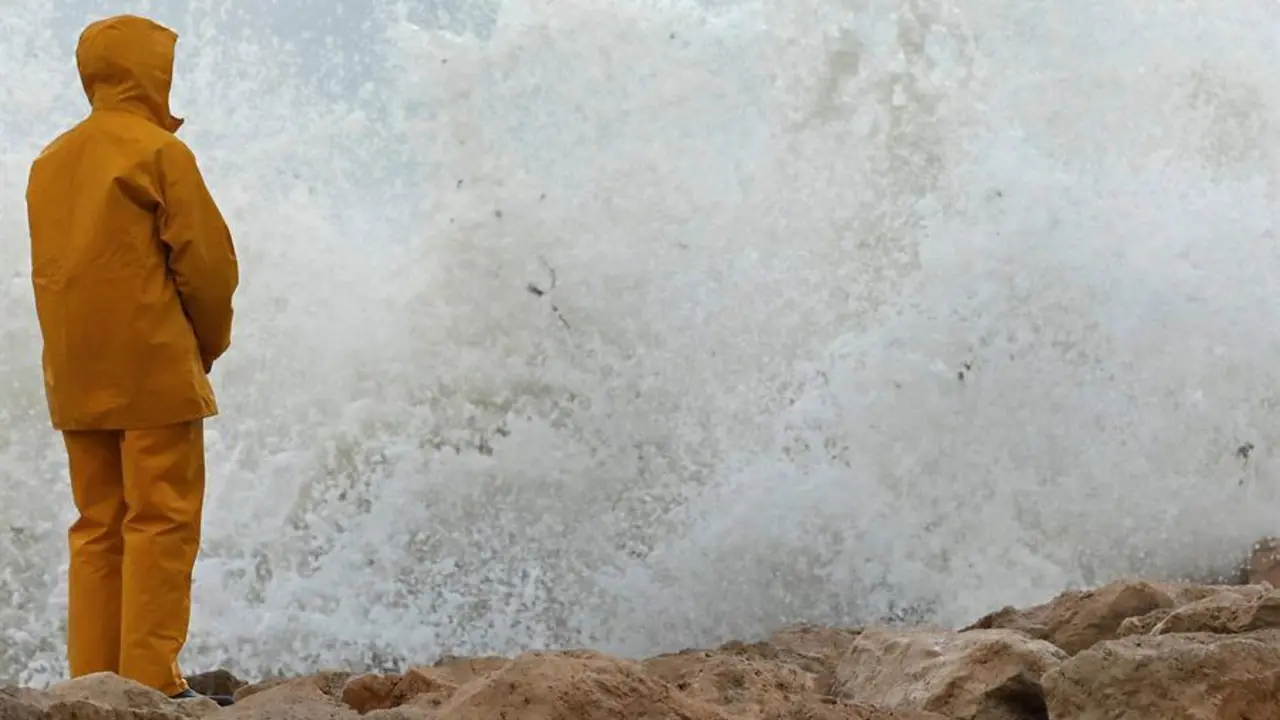 Temporal en Valencia. - EFE