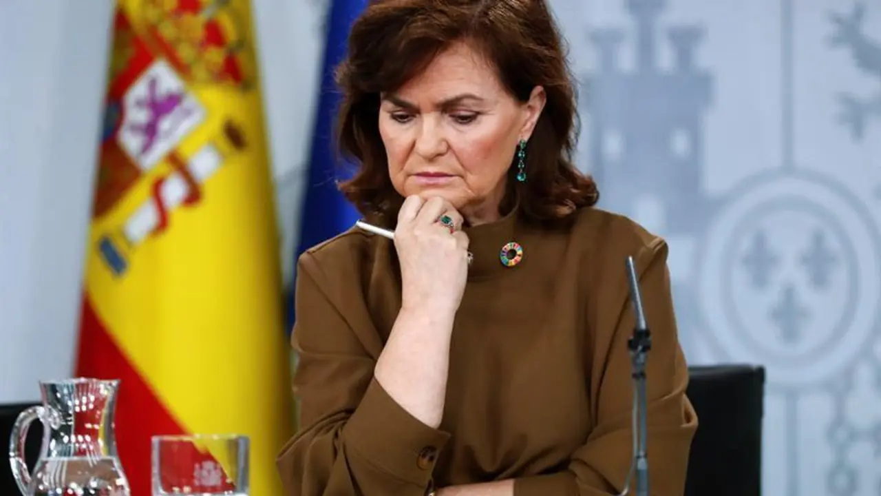 Carmen Calvo. - EFE