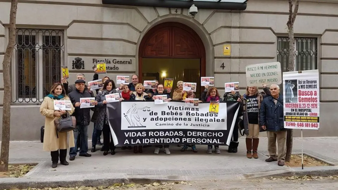 Manifestaci&oacute;n 'beb&eacute;s robados' . - Europa Press