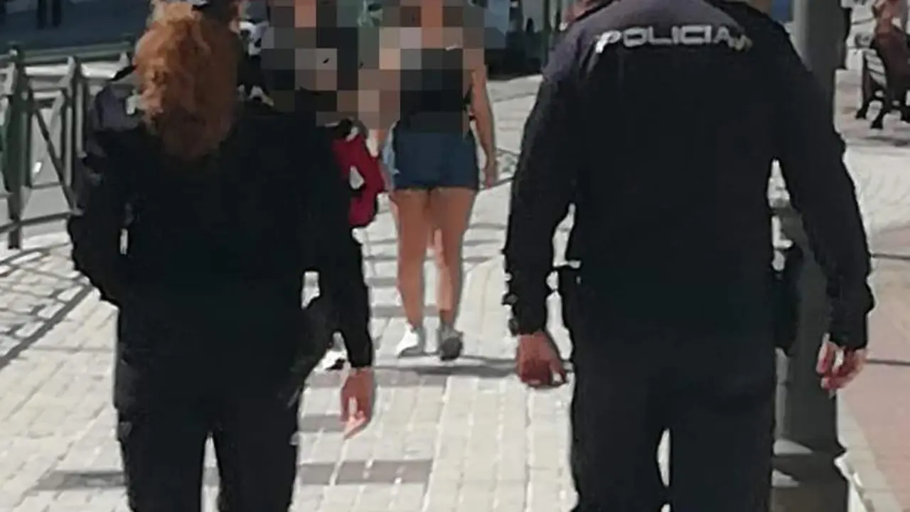 Agentes del CNP en Marbella. - AI