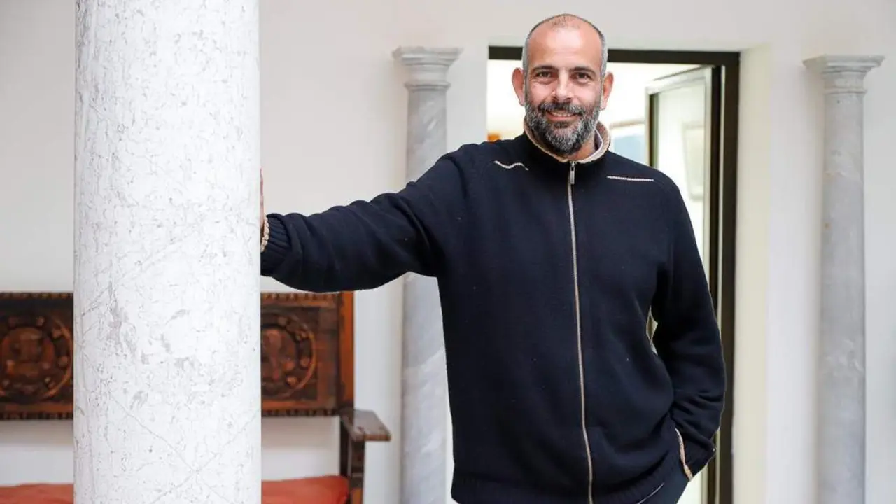 El presb&iacute;tero Manuel Ogalla, misionero claretiano, en la sede de la Di&oacute;cesis Asidonia Jerez esta semana - Cristo Garc&iacute;a