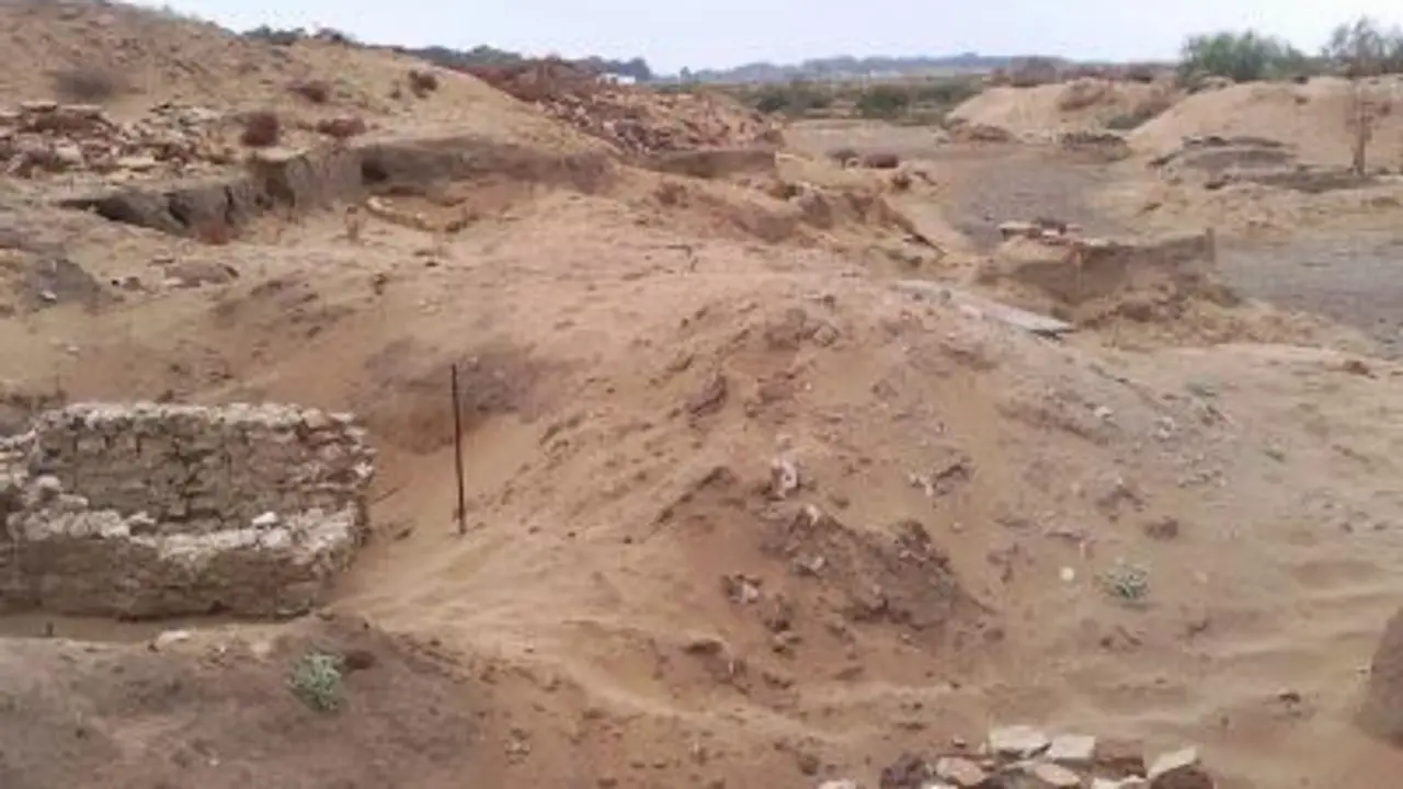 Yacimiento romano de La Vi&ntilde;a. - PP ISLA CRISTINA