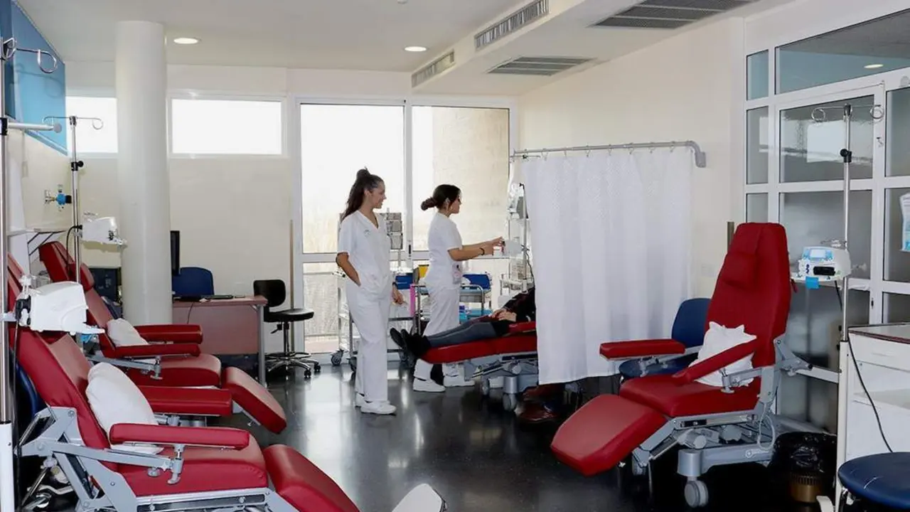 Hospital de d&iacute;a oncol&oacute;gico del Juan Ram&oacute;n. - VH