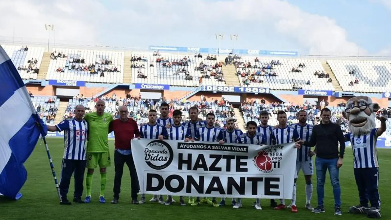 Once titular del Recreativo de Huelva el pasado domingo ante el M&eacute;rida.  - TENOR