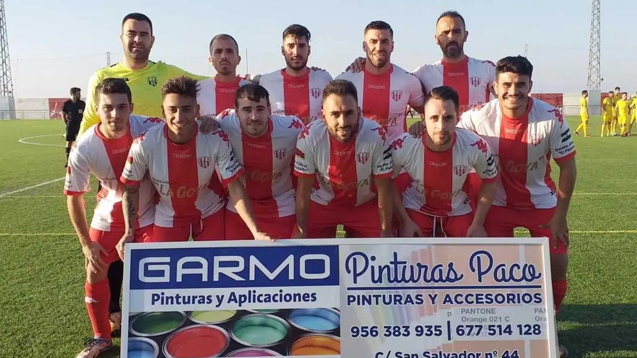 Once inicial que present&oacute; la Juventud Sanluque&ntilde;a - Moy Cantero