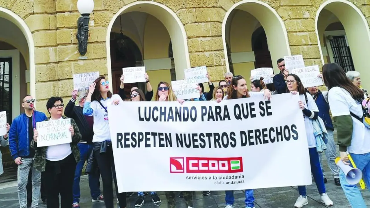 Concentraci&oacute;n de las trabajadoras. - Viva