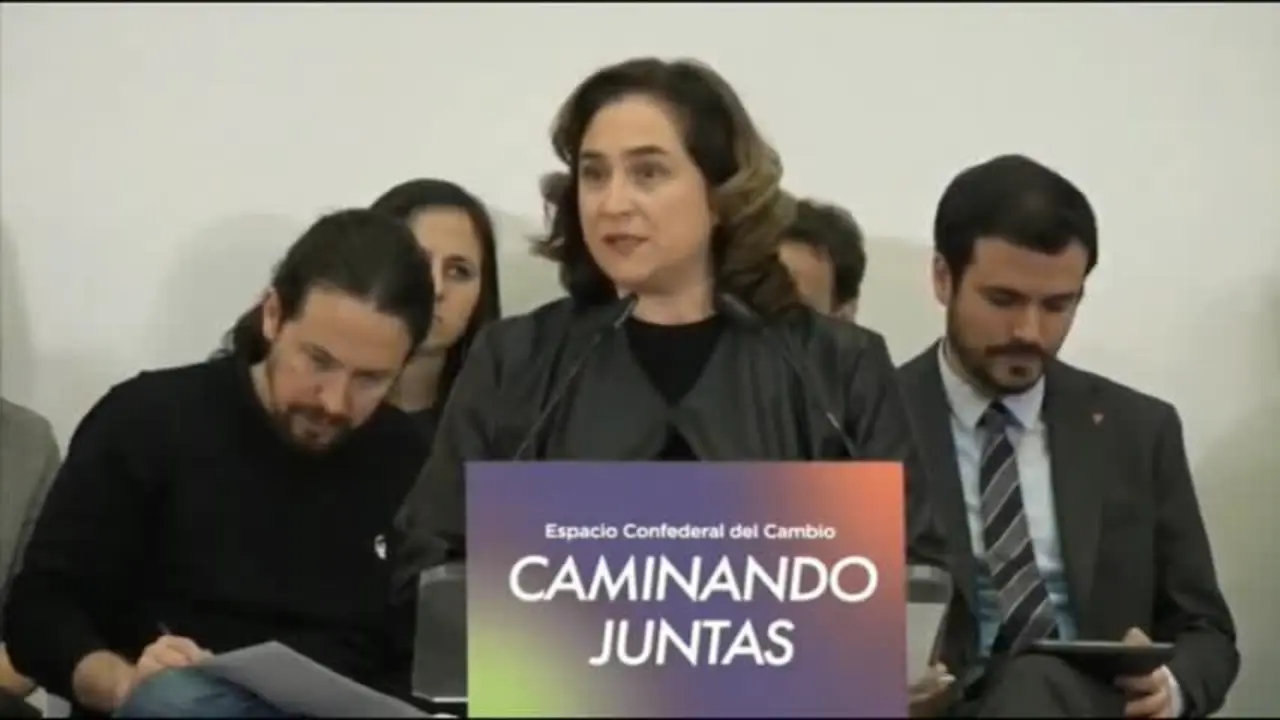 Colau quiere un gobierno catal&aacute;n que acabe con la polarizaci&oacute;n infame