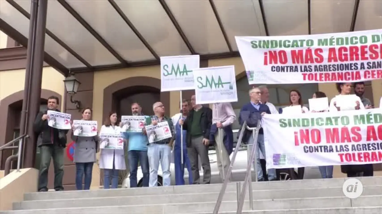 El personal sanitario protesta por repunte de agresiones en Urgencias
