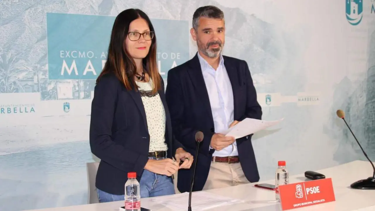 Isabel P&eacute;rez y Jos&eacute; Bernal informaron de este asunto en una rueda de prensa. - VM