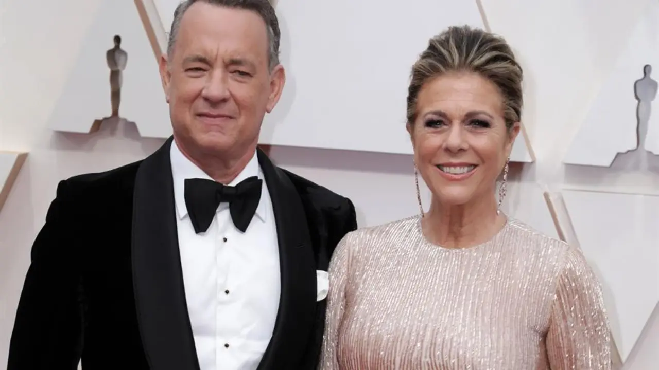Tom Hanks y su mujer. - EFE
