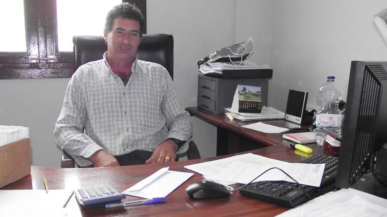 Antonio Lara, presidente de la Comunidad de Regantes de La Algaida - Ra&uacute;l J. Bustillos