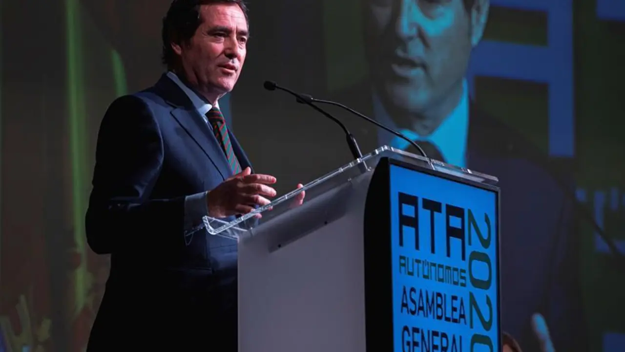 Antonio Garamendi, presidente CEOE. - EFE