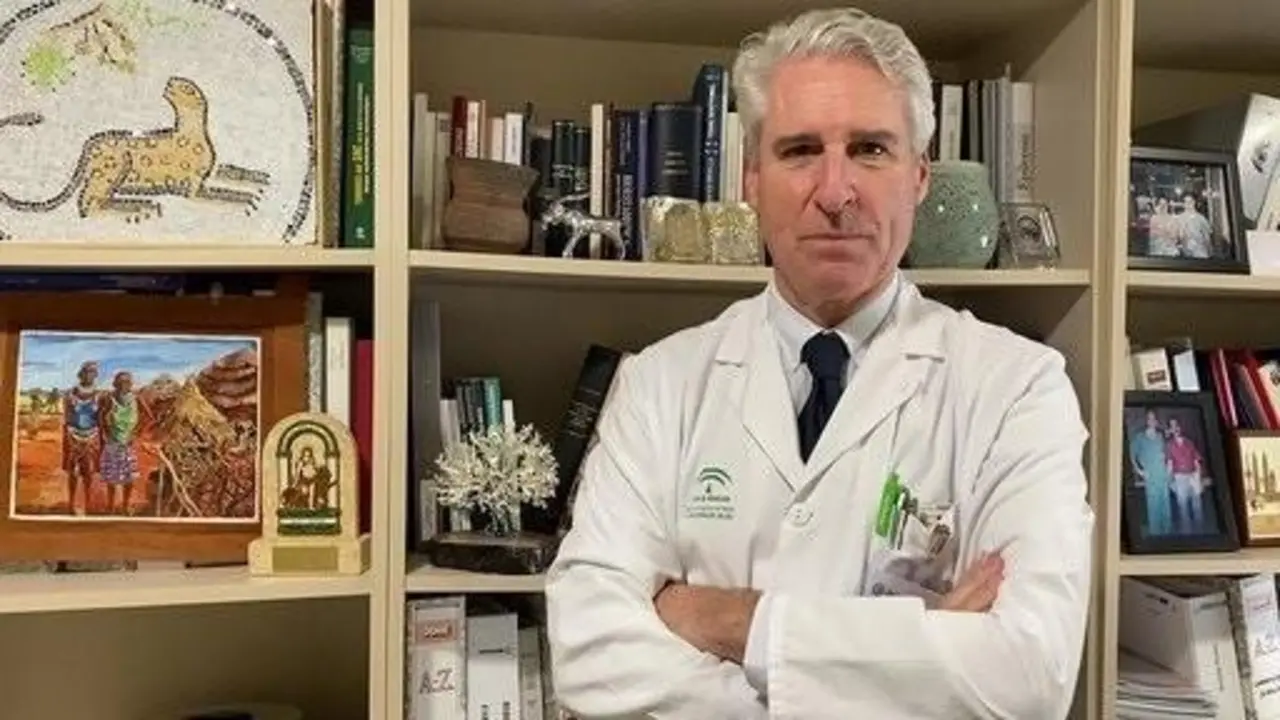 El doctor Miguel &Aacute;ngel Arr&aacute;ez. - Hospital Regional