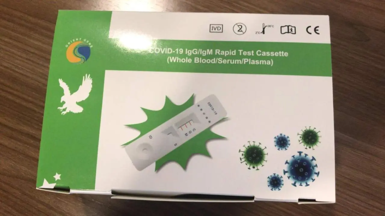 Test r&aacute;pido. - VH