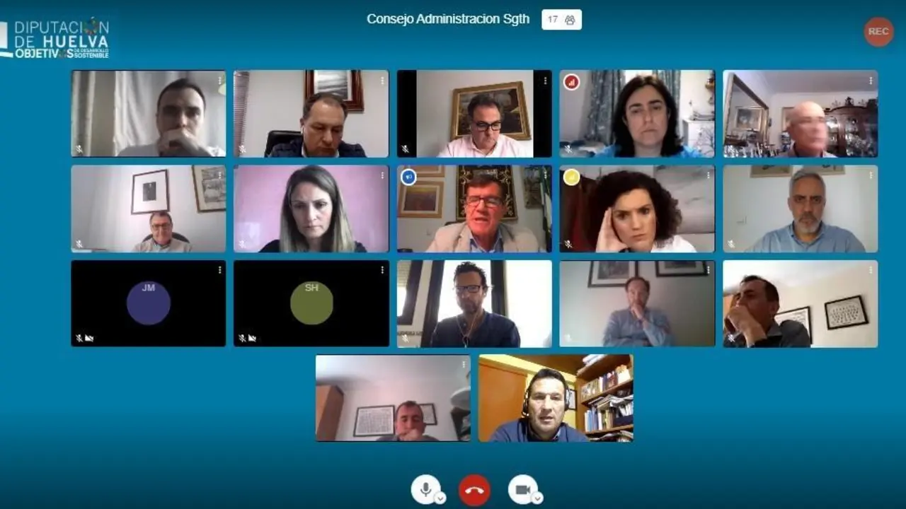 Reuni&oacute;n telem&aacute;tica del Consejo de Administraci&oacute;n. - VH