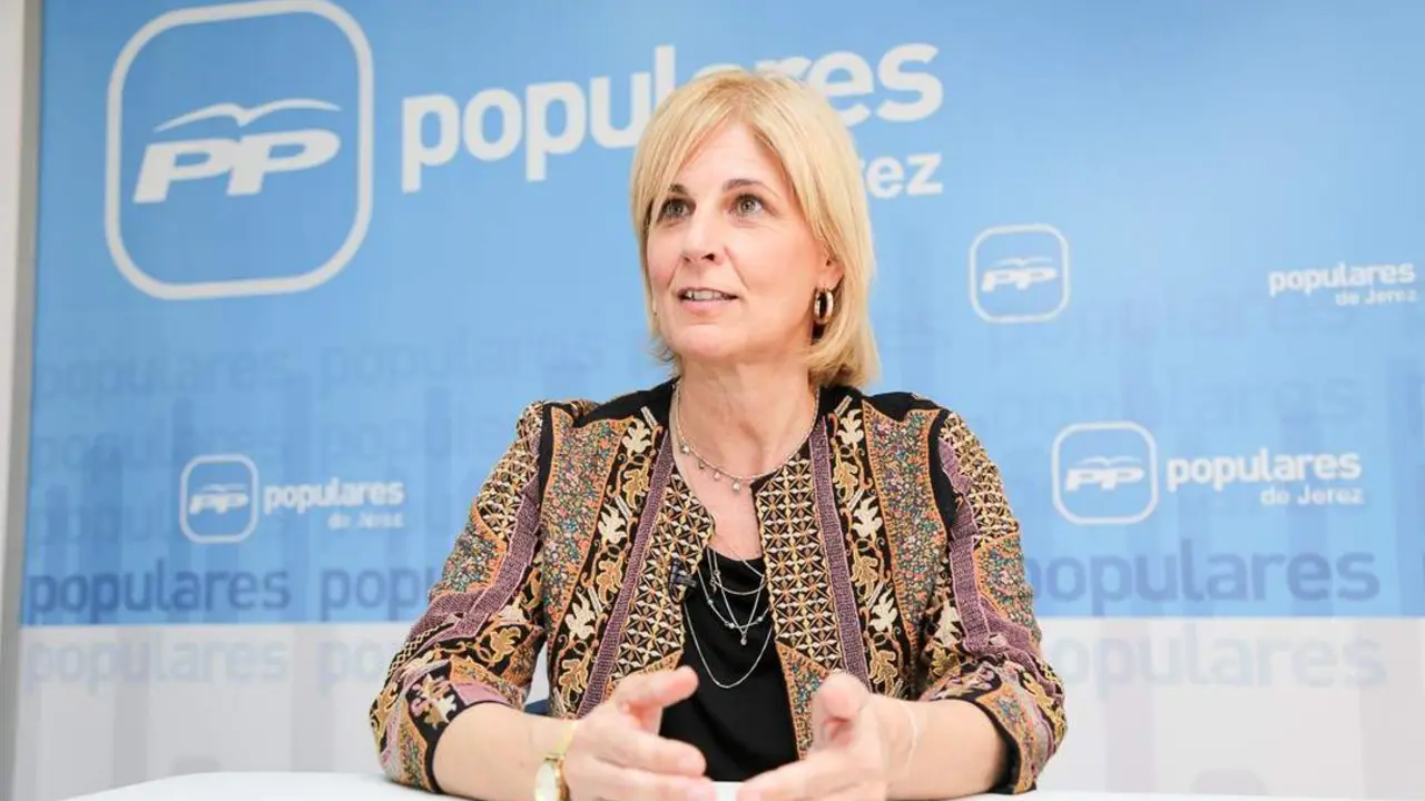 Mar&iacute;a Jos&eacute; Garc&iacute;a-Pelayo en una imagen de archivo en la sede del PP - Cristo Garc&iacute;a
