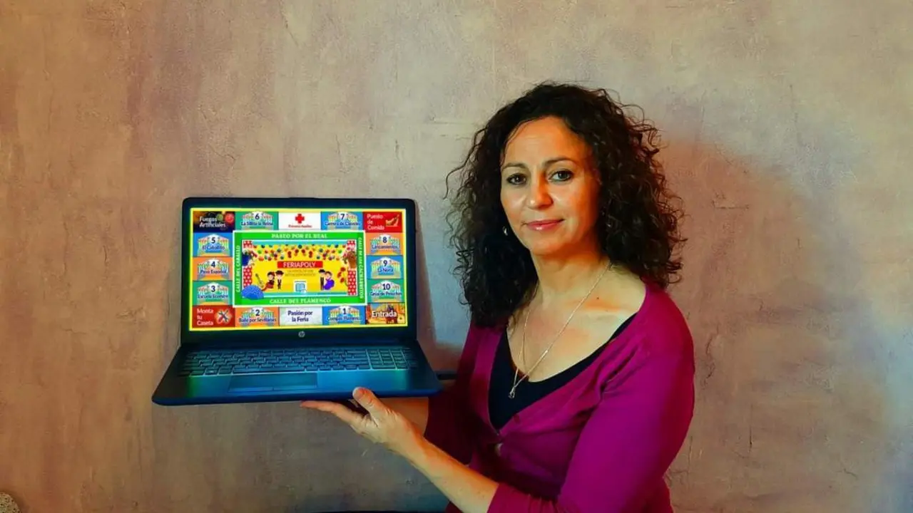 Feriapoly, el juego interactivo de una maestra para ir a la Feria