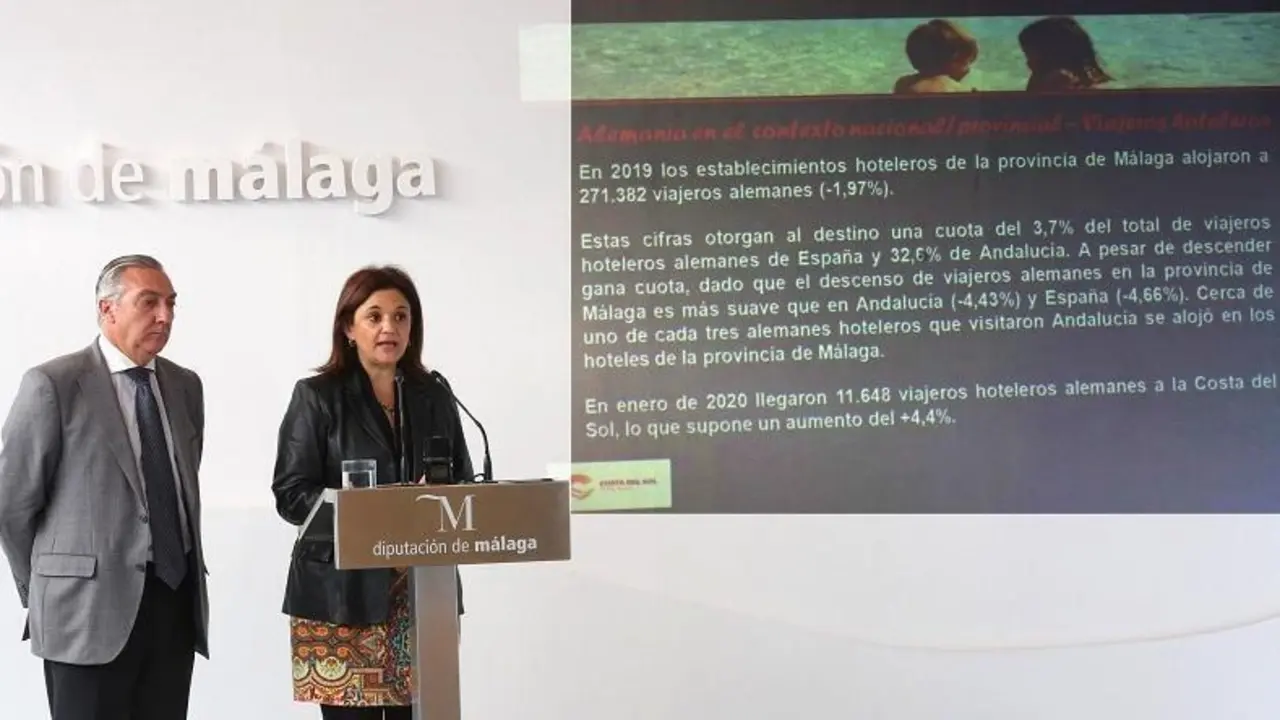 La consejera delegada de Turismo Costa del Sol, Margarita del Cid. - VM