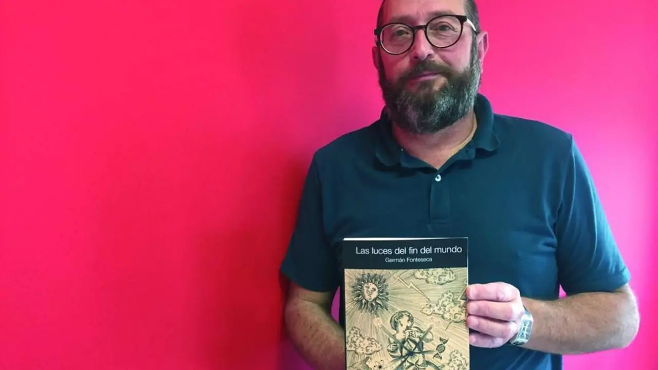 Germ&aacute;n Fonteseca con su nueva novela. - Viva