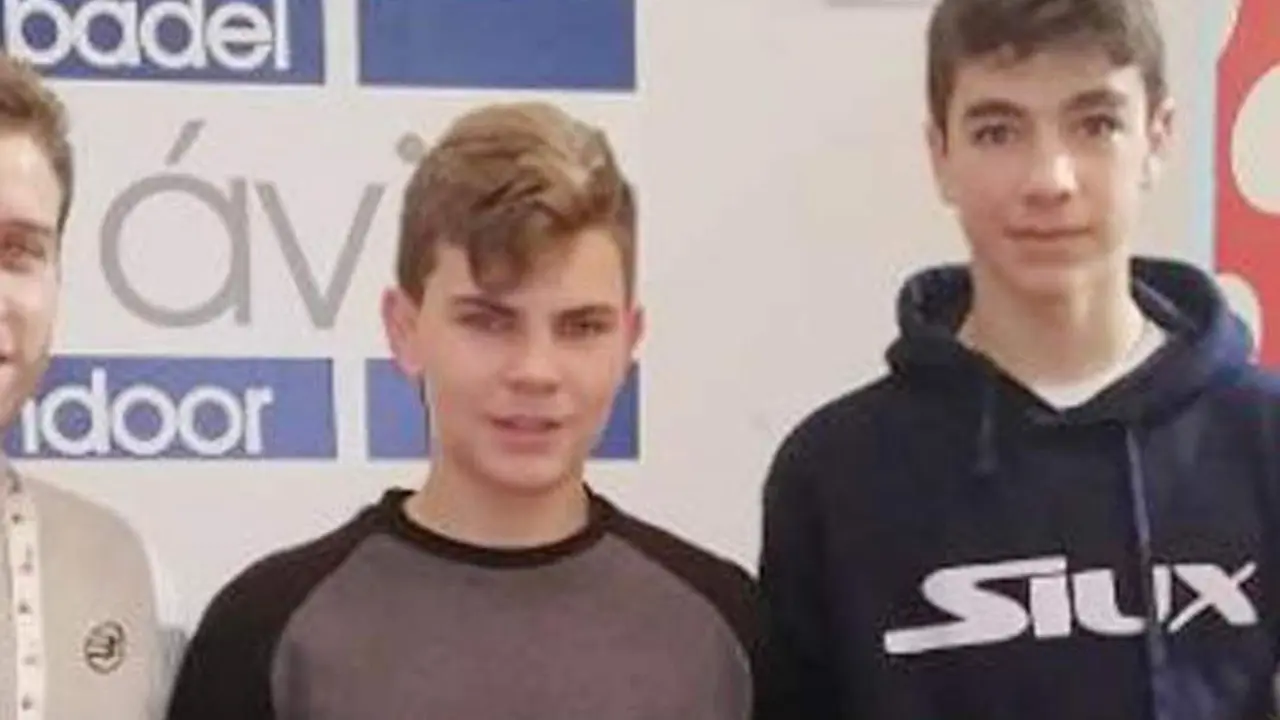 El sanluque&ntilde;o Javi N&uacute;&ntilde;ez y el salmantino Rodri Manrique - A. I.