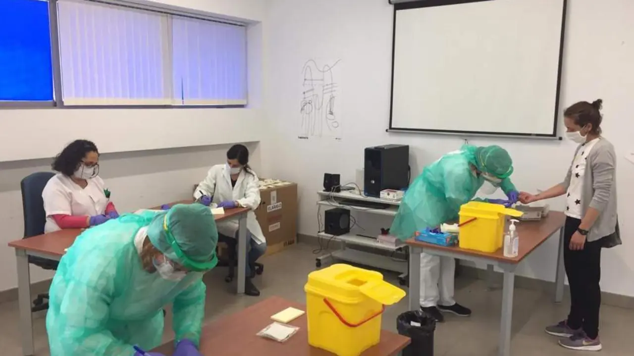 Profesionales sanitarios en Huelva. - VH