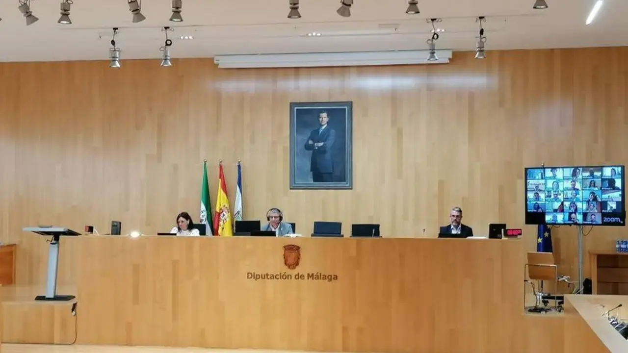 Pleno extraordinario en Diputaci&oacute;n. - VM