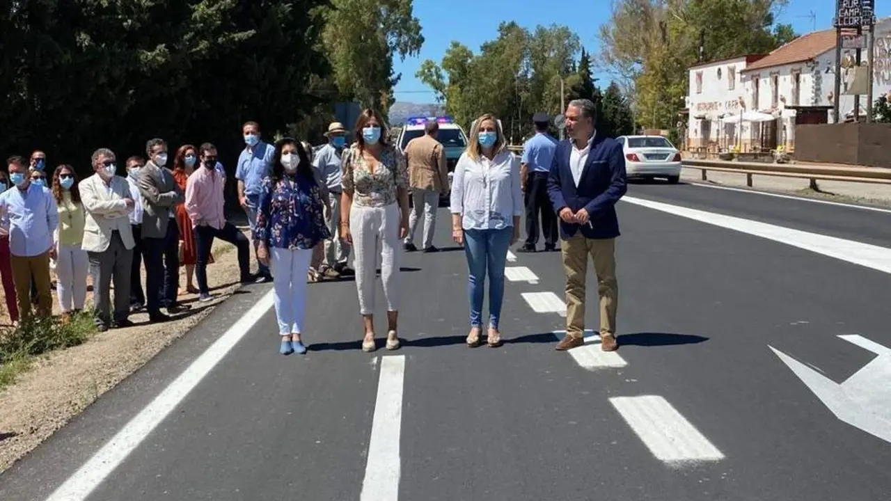Consejeros visitan la finalizaci&oacute;n de las obras. - Europa Press