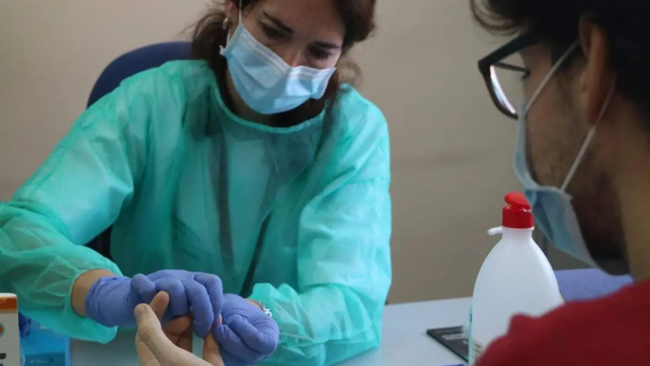 Test del coronavirus. - E. P.