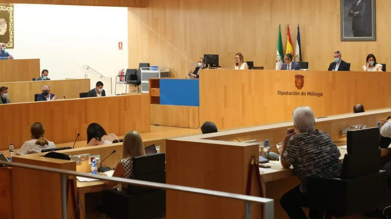 Imagen de archivo del &uacute;ltimo pleno extraordinario. - Diputaci&oacute;n