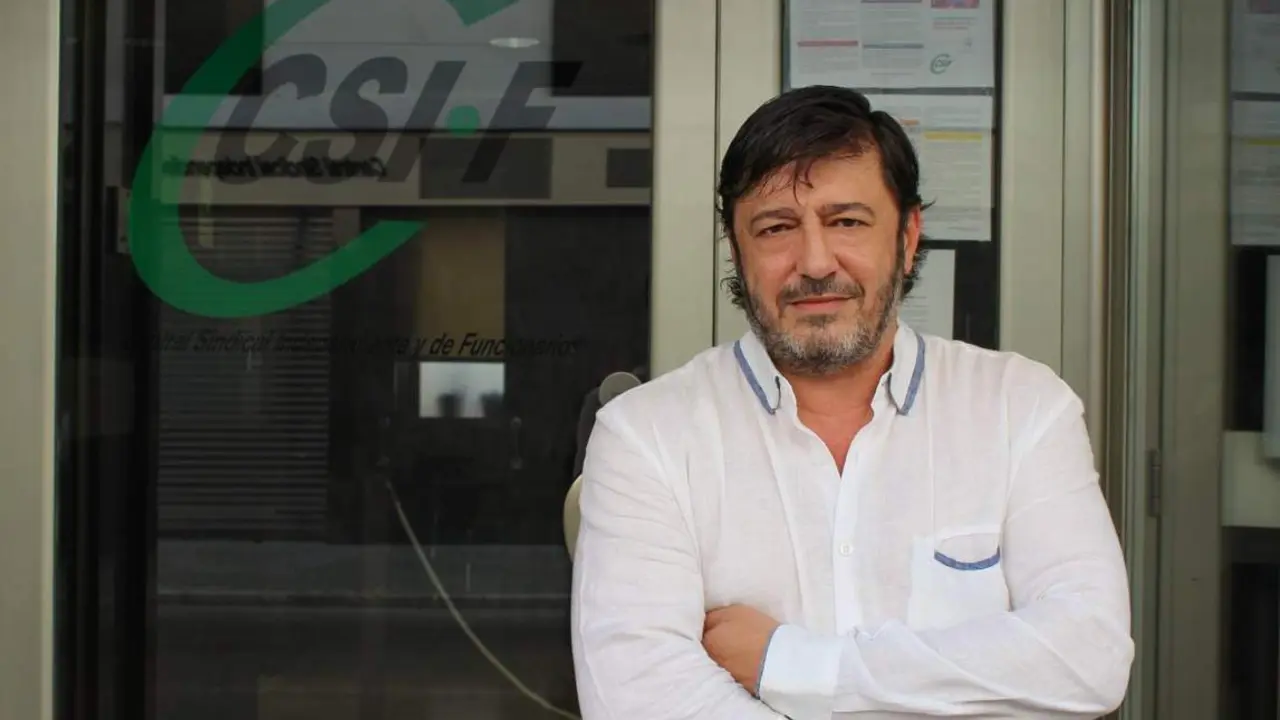Juan Carlos Pedrosa, presidente del sindicato CSIF - CSIF