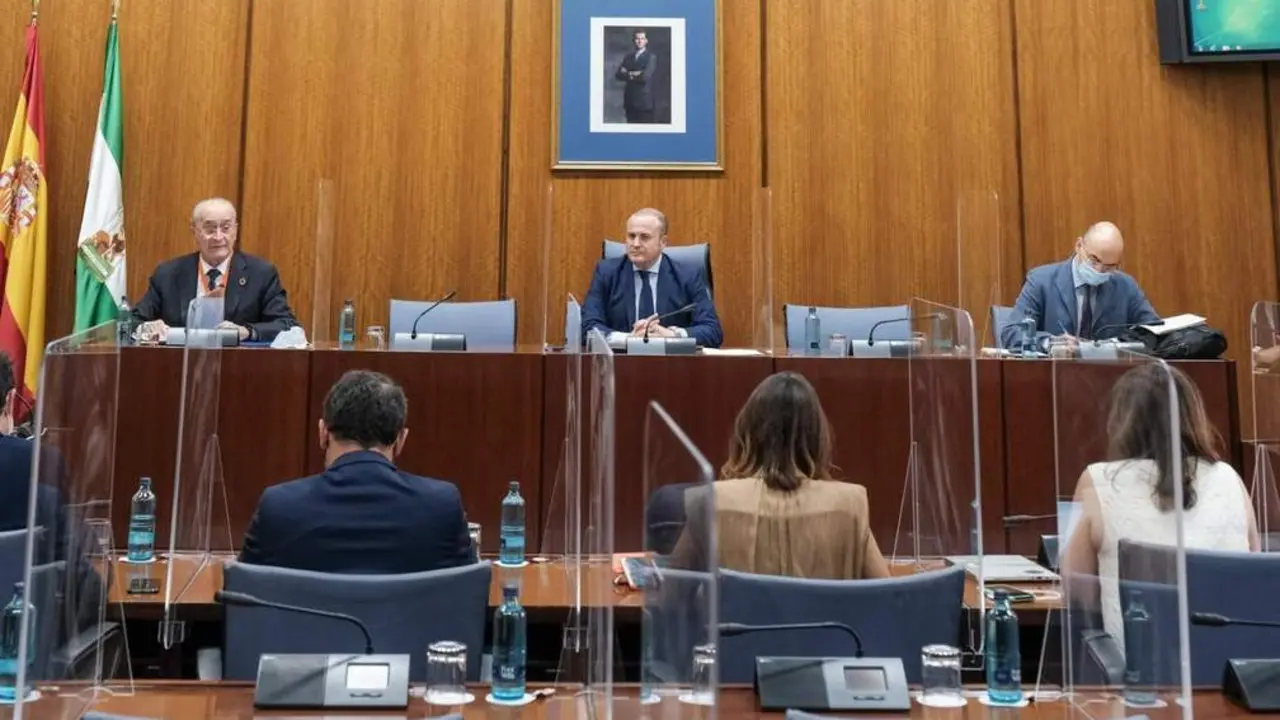 De la torre en el parlamento andaluz. - Junta de Andaluc&iacute;a
