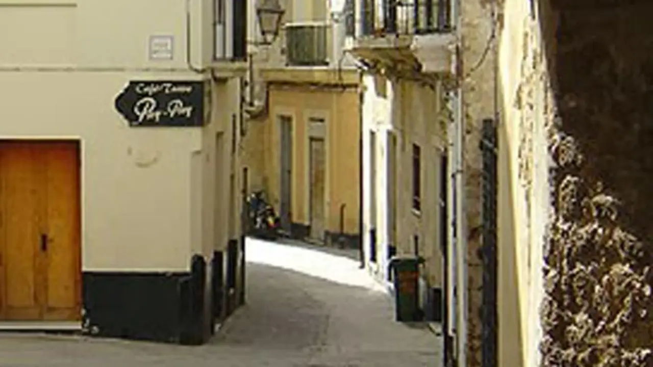 Calle del barrio de El P&oacute;pulo - Viva