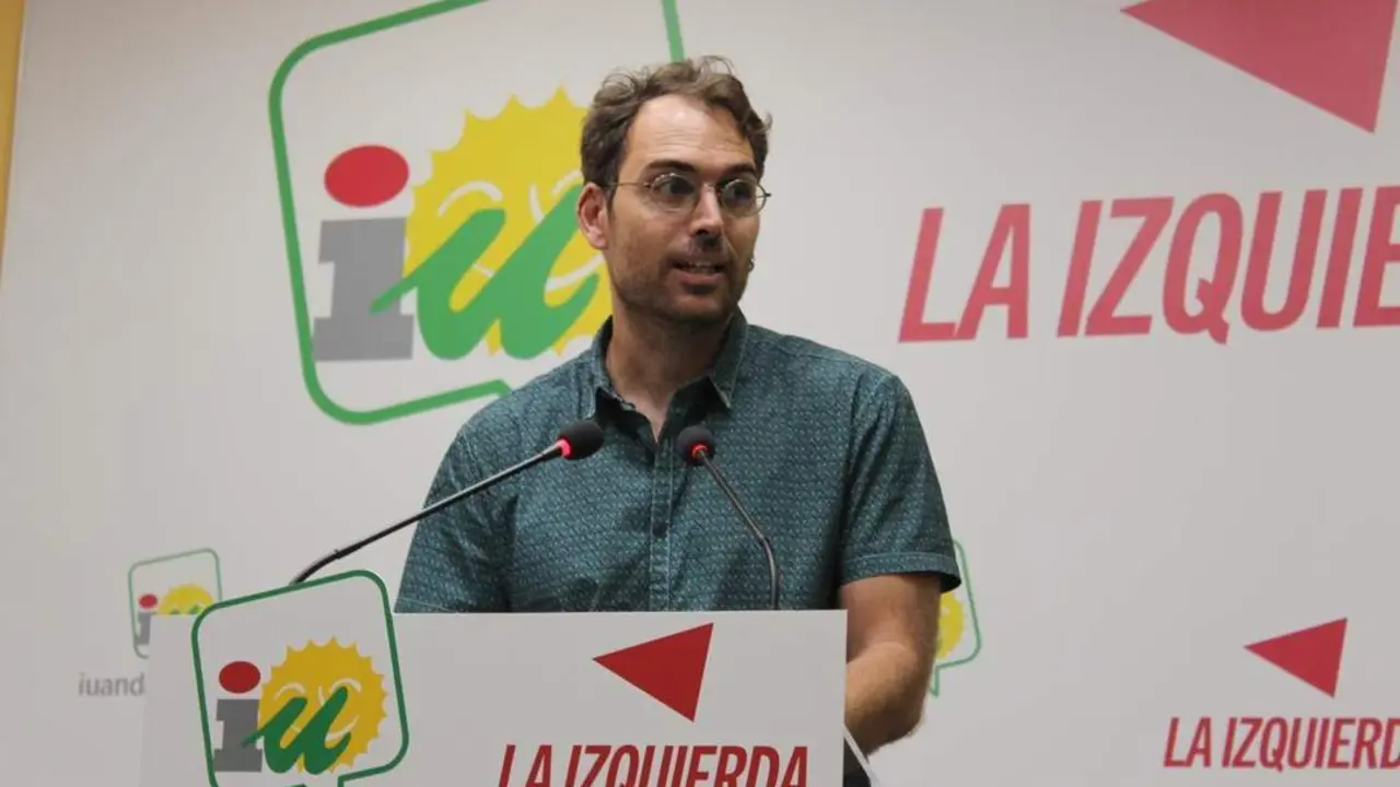 El coordinador general de IU Andaluc&iacute;a, Toni Valero. - Europa Press
