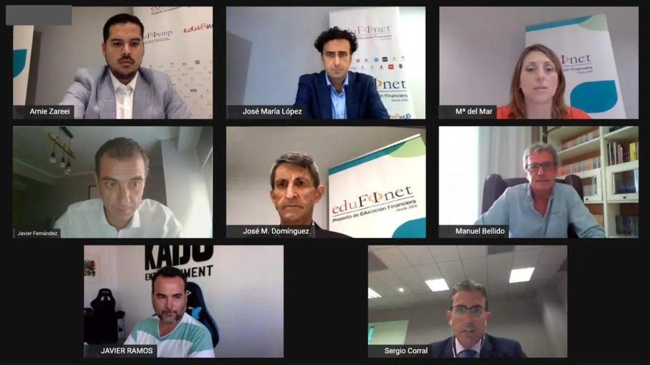 Reuni&oacute;n anual Edufinet 2020. - Unicaja