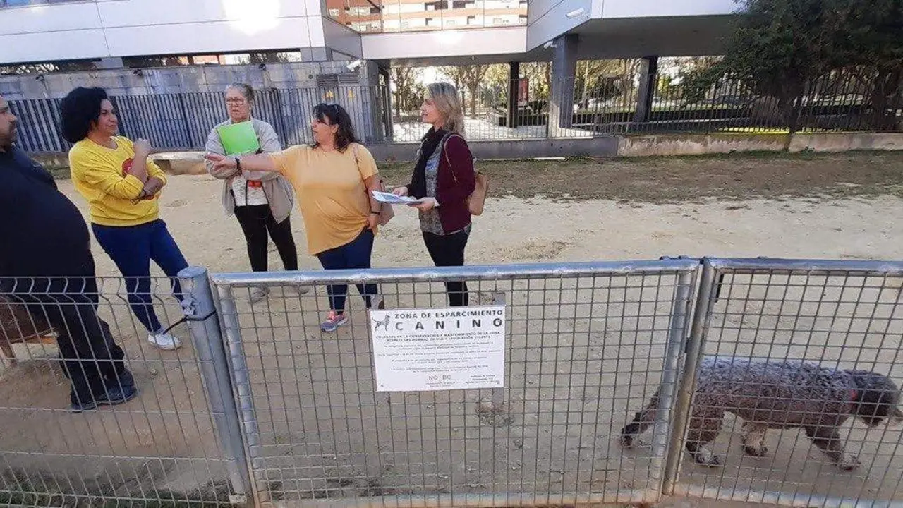 Zona de ocio para perros en San Jer&oacute;nimo. - ADELANTE