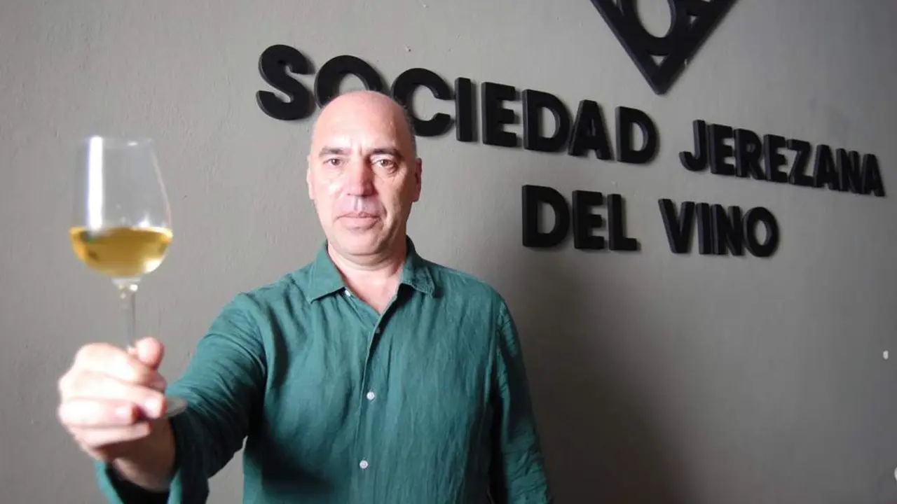Luis Flor, presidente de la Sociedad Jerezana del Vino - Jim&eacute;nez