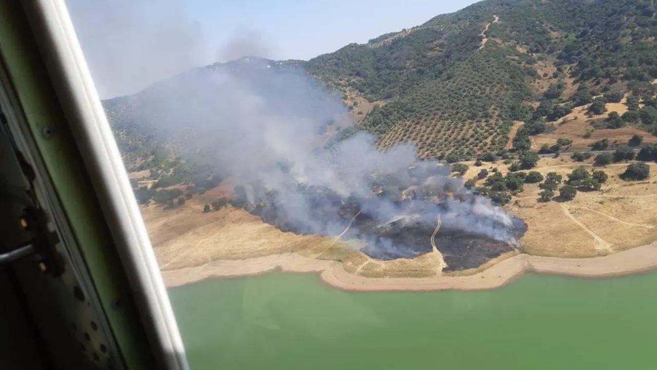 El incendio. - Plan Infoca