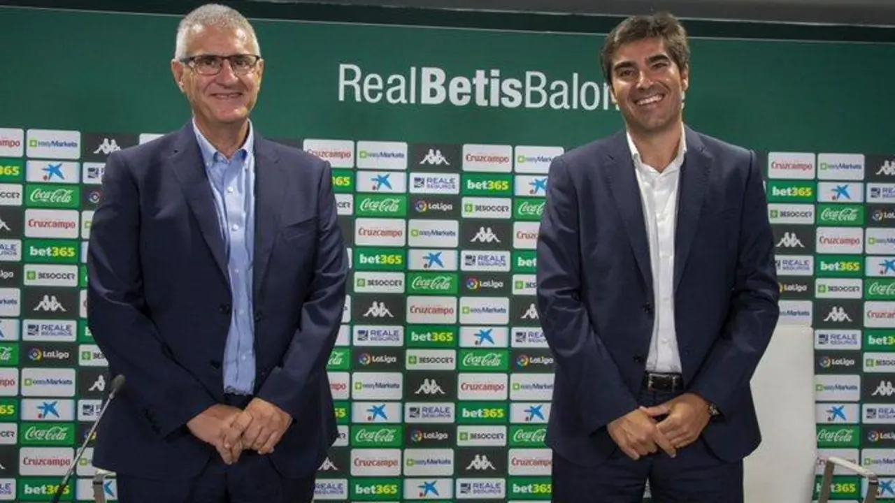 Antonio Cord&oacute;n junto a &Aacute;ngel Haro. - RBB