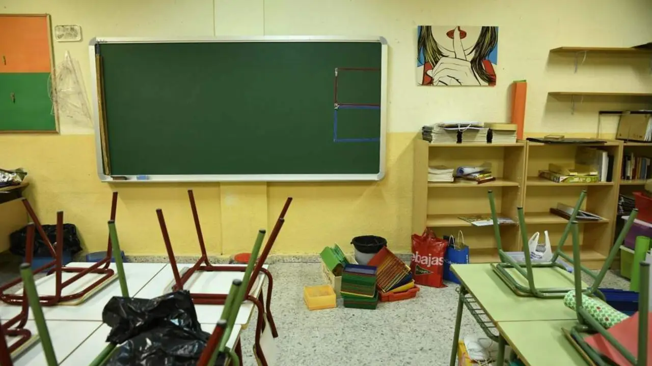 Imagen de archivo de un aula. - Viva Ja&eacute;n.