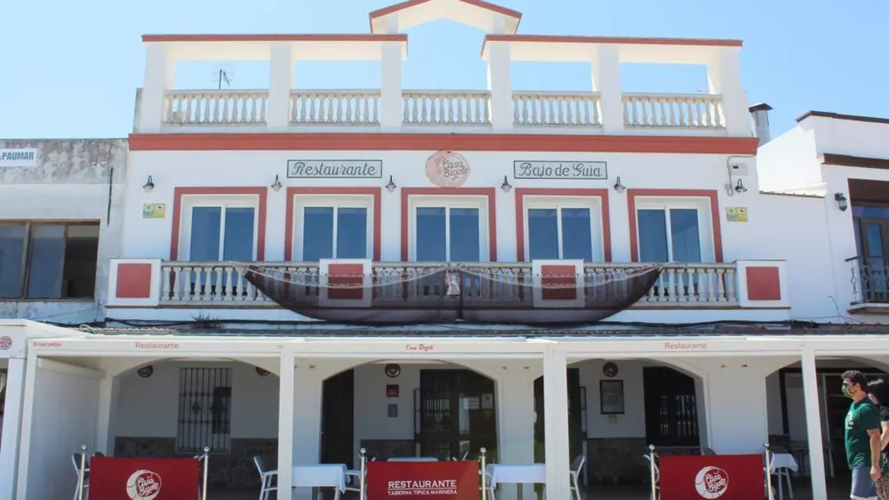 La fachada de Restaurante Casa Bigote, establecimiento donde no tuvo lugar el incidente con Monedero - Ra&uacute;l J. Bustillos
