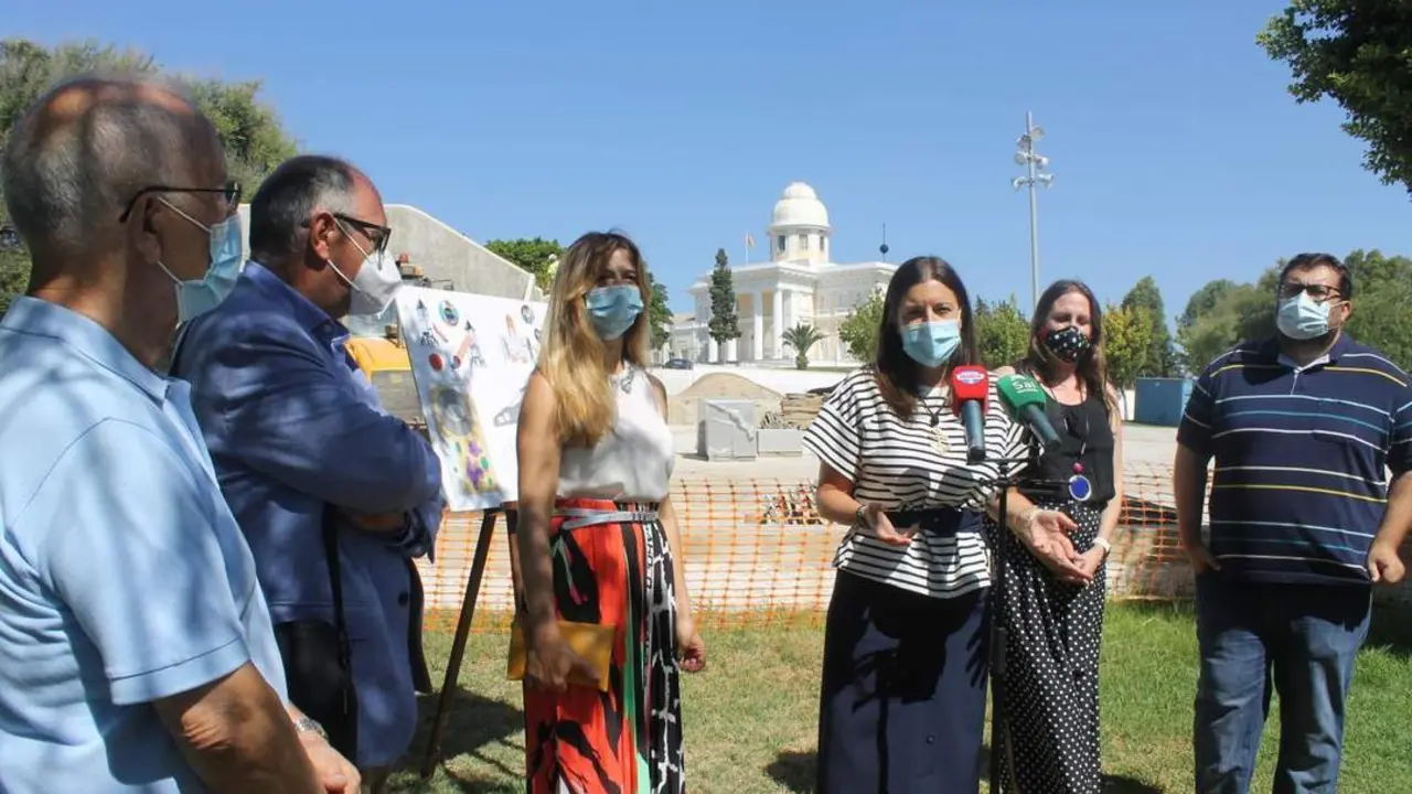 Visita a las obras.