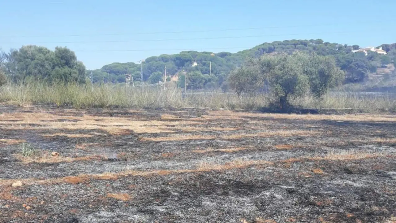 Incendio en Ayamonte. - INFOCA