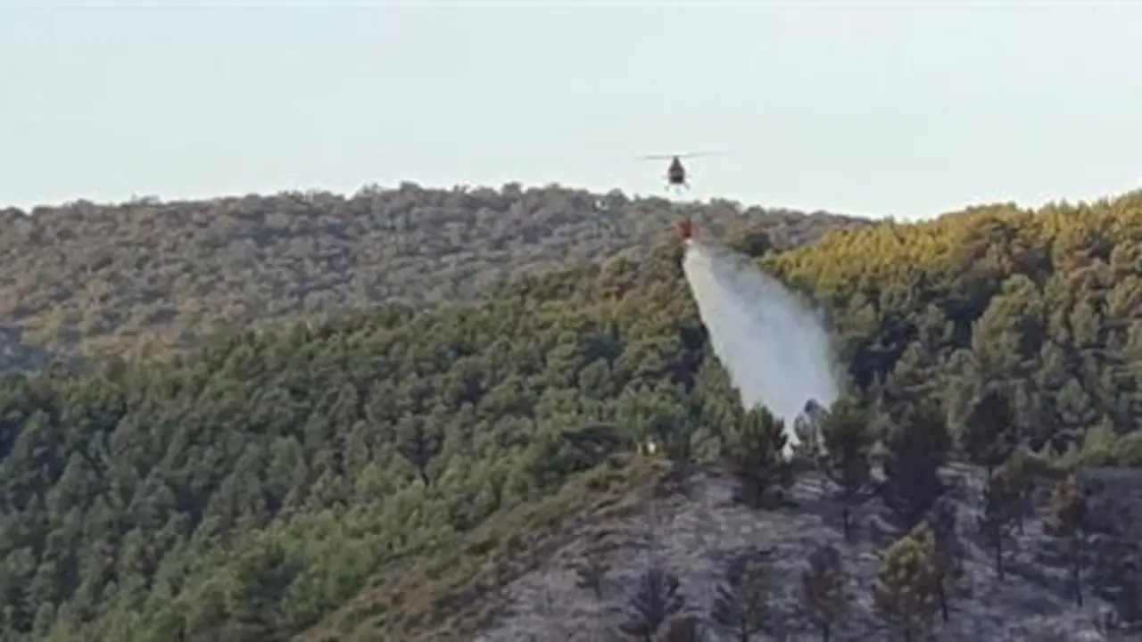 Incendio Olvera. - INFOCA