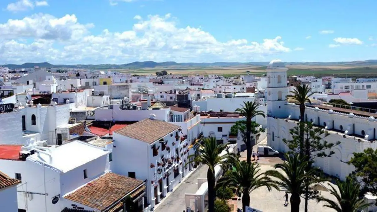 Imagen de Conil desde la Torre de Guzm&aacute;n. - G.L&oacute;pez
