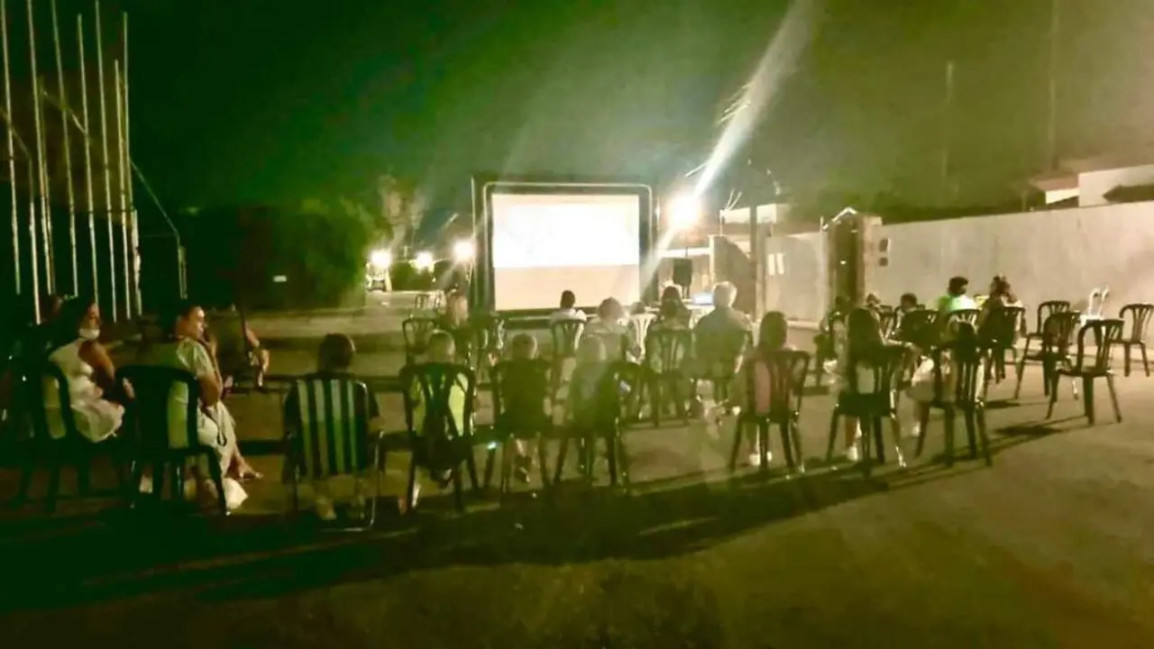 Cine de verano en Guadacorte. - A. I.