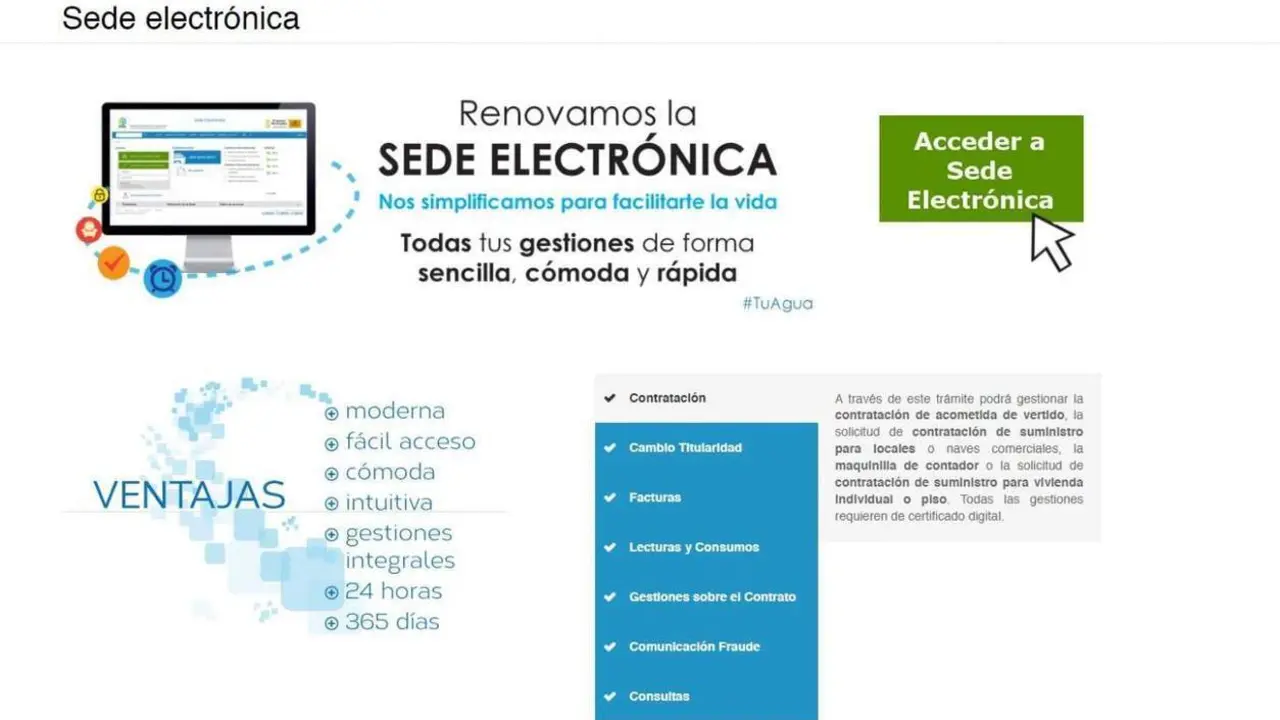 Sede electr&oacute;nica de Emasesa - AI