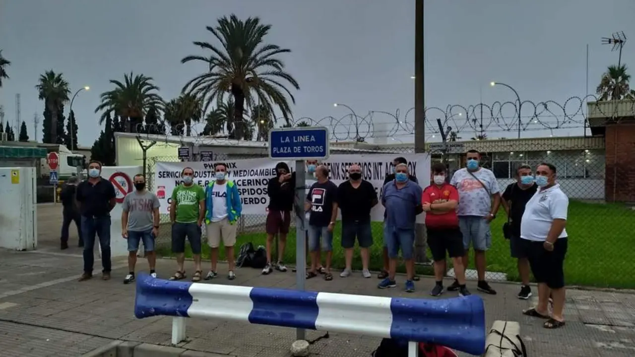 Protesta de trabajadores de Phoenix. - A. I.