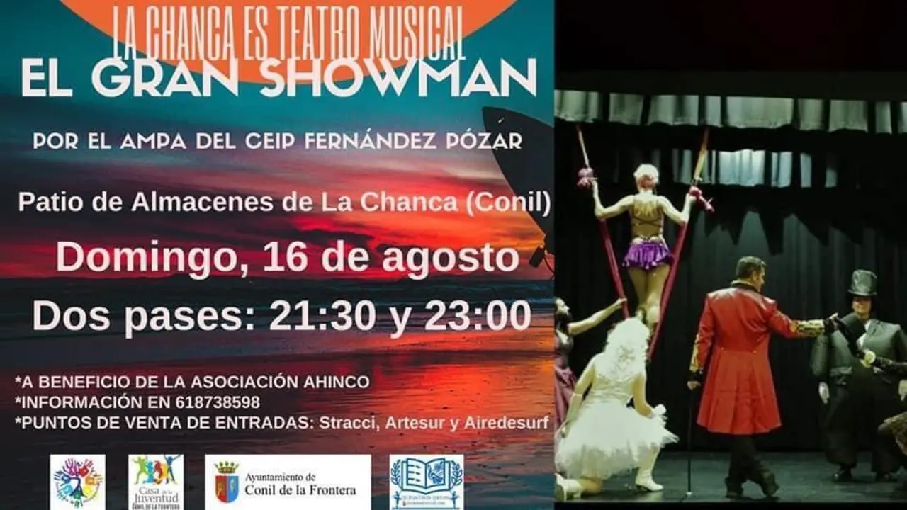 Cartel anunciador del musical. - 