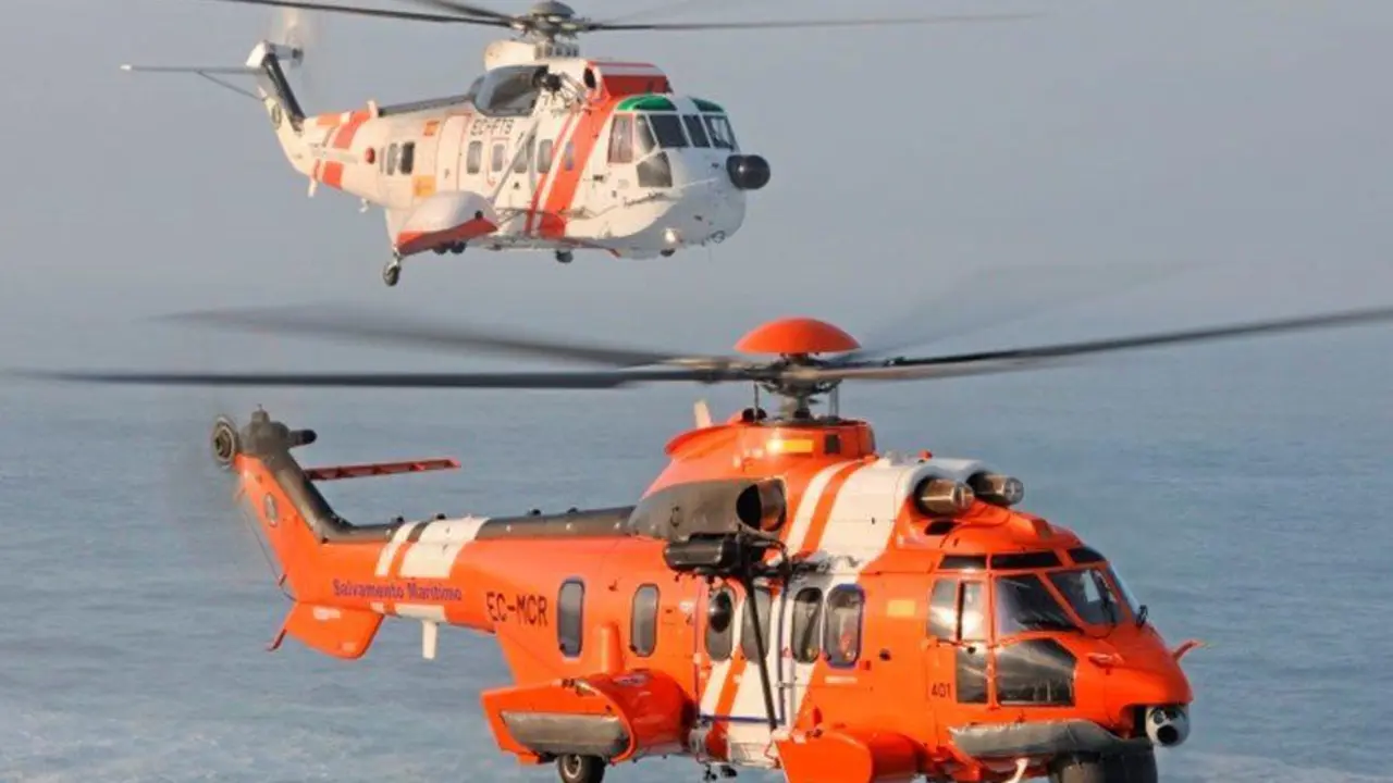 Helic&oacute;pteros de salvamento. - ep